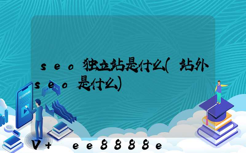 seo独立站是什么(站外seo是什么)