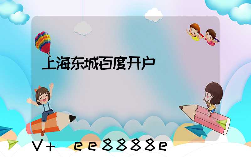 上海东城百度开户