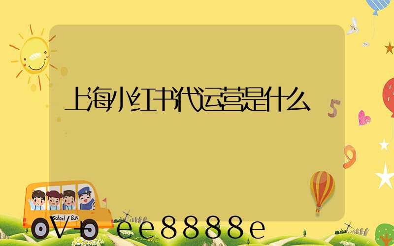 上海小红书代运营是什么