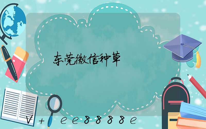 东莞微信种草