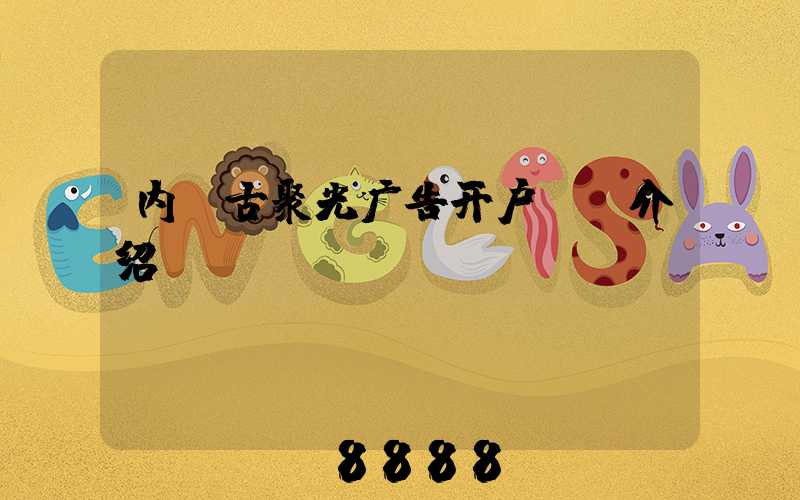 内蒙古聚光广告开户ai介绍