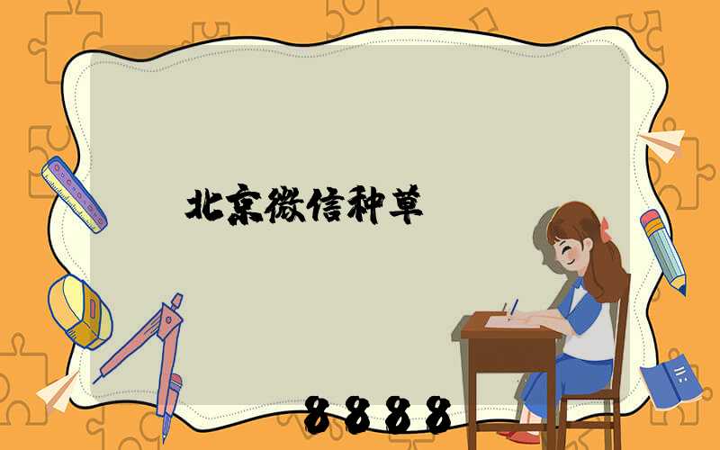 北京微信种草