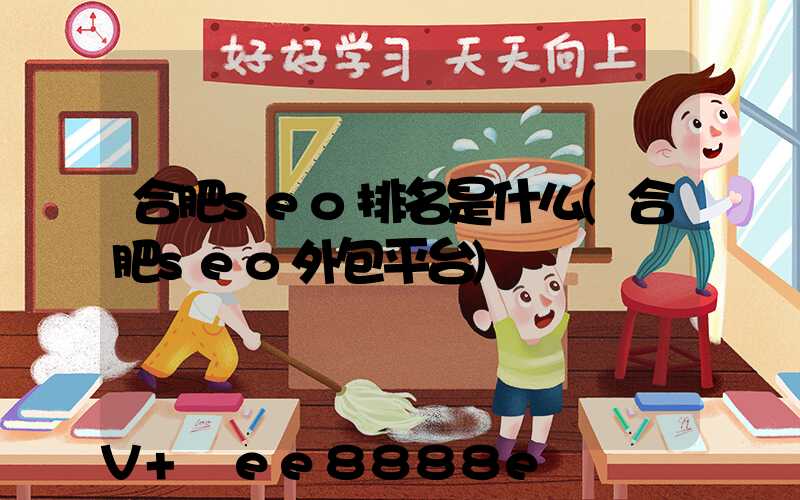 合肥seo排名是什么(合肥seo外包平台)