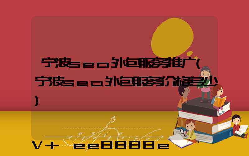 宁波seo外包服务推广(宁波seo外包服务价格多少)