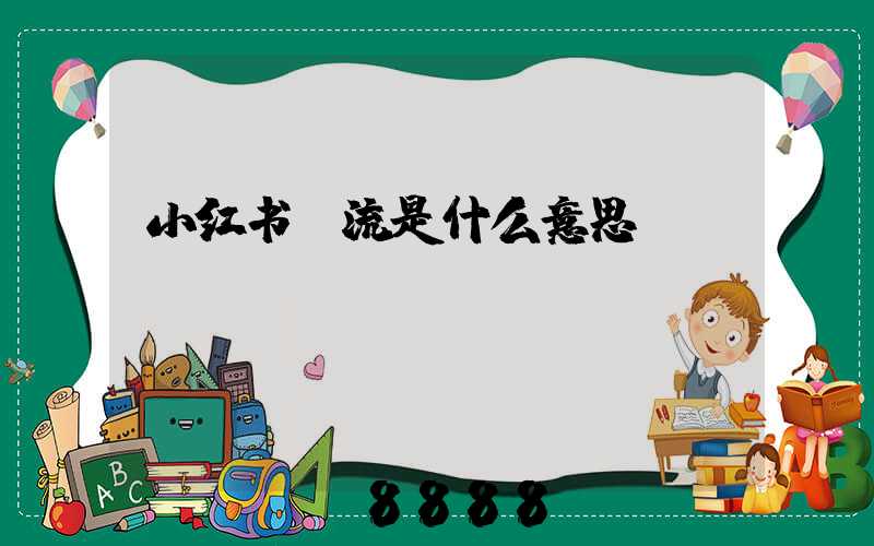 小红书投流是什么意思