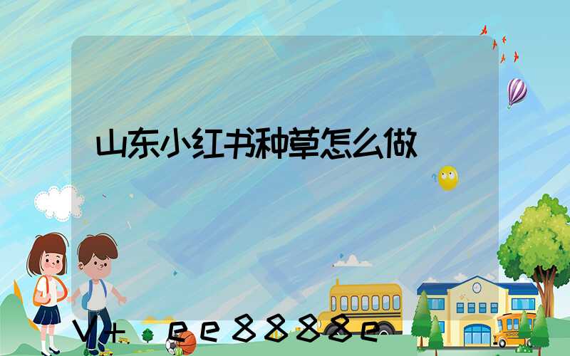 山东小红书种草怎么做