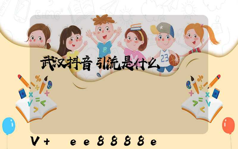 武汉抖音引流是什么