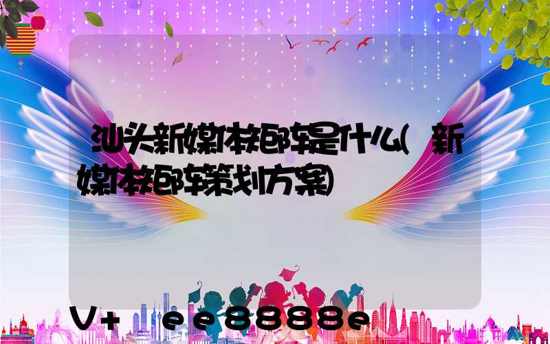 汕头新媒体矩阵是什么(新媒体矩阵策划方案)
