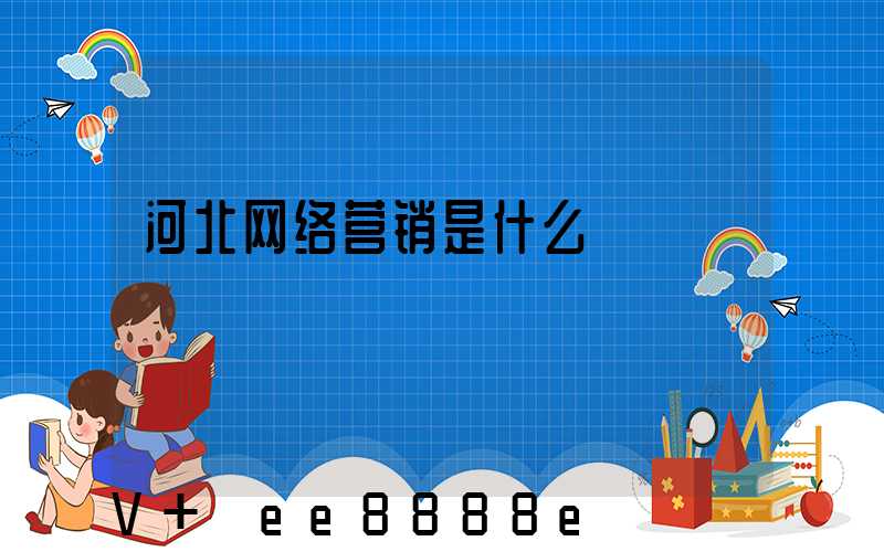 河北网络营销是什么