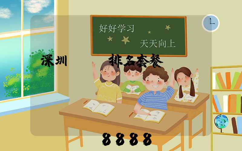 深圳seo排名套餐