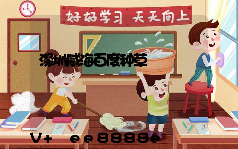 深圳威海百度种草