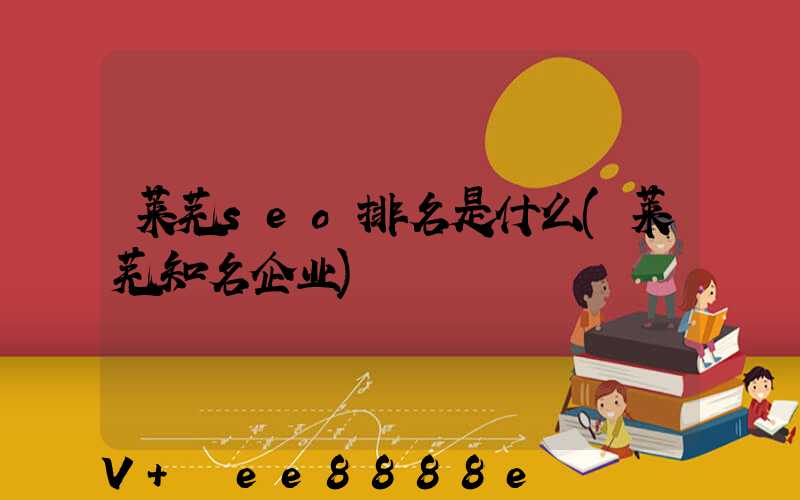 莱芜seo排名是什么(莱芜知名企业)
