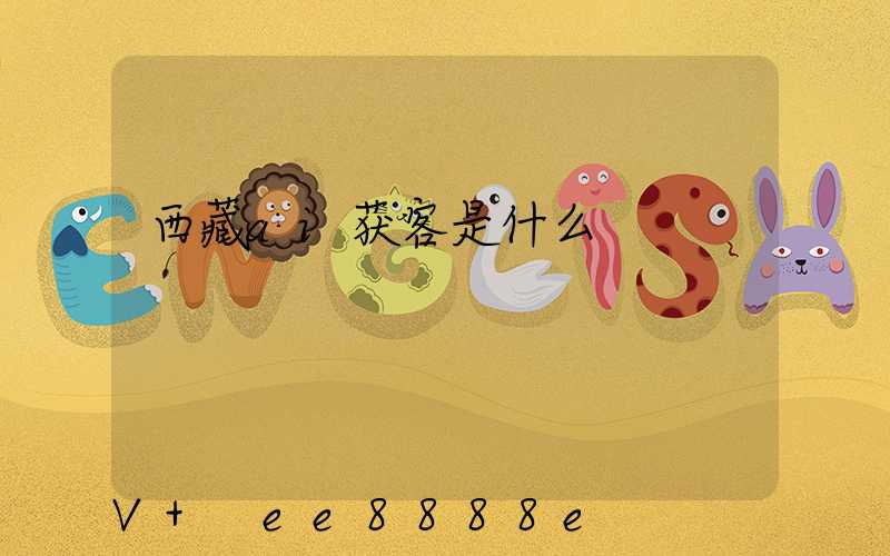 西藏ai获客是什么
