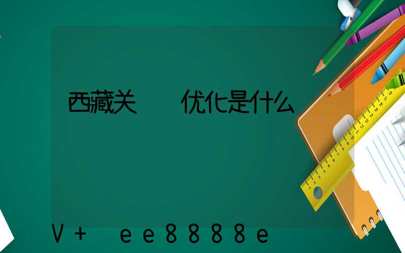 西藏关键词优化是什么