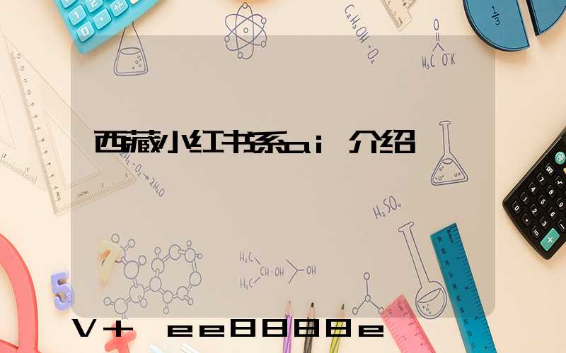 西藏小红书系ai介绍