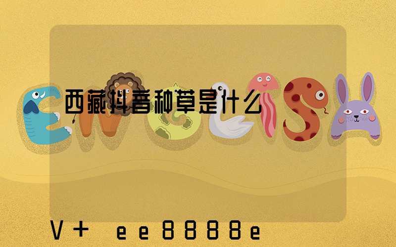 西藏抖音种草是什么