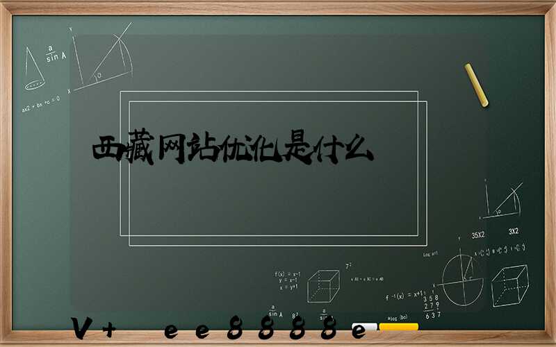 西藏网站优化是什么