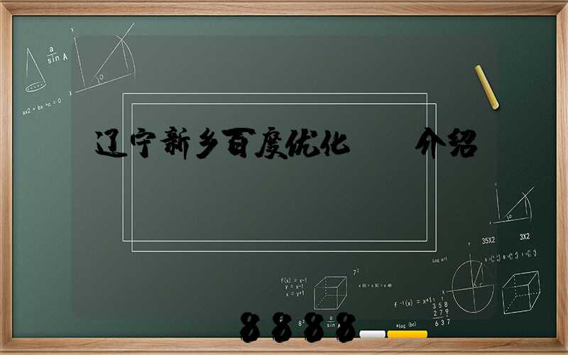 辽宁新乡百度优化ai介绍