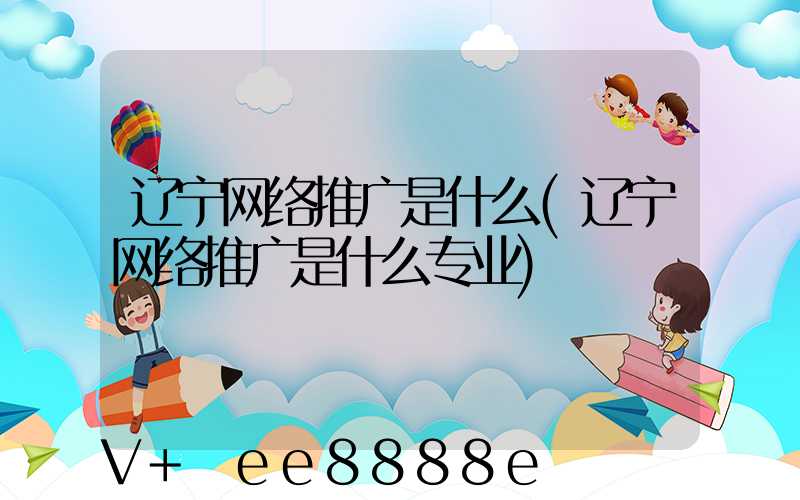 辽宁网络推广是什么(辽宁网络推广是什么专业)