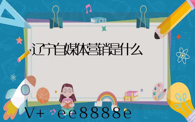 辽宁自媒体营销是什么