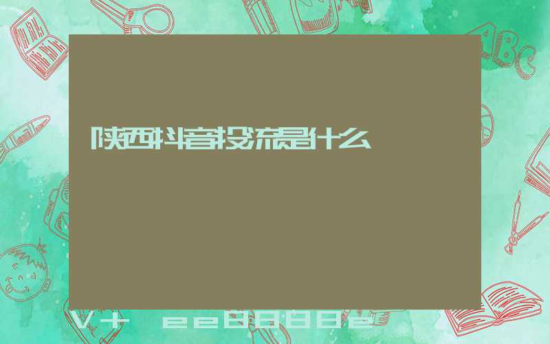 陕西抖音投流是什么
