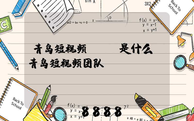 青岛短视频seo是什么(青岛短视频团队)