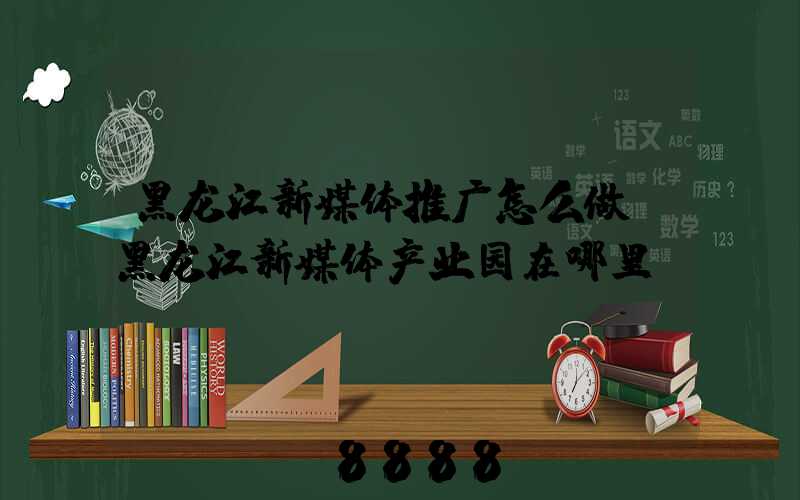 黑龙江新媒体推广怎么做(黑龙江新媒体产业园在哪里)